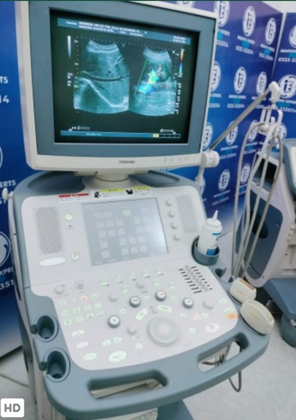 Toshiba Xario Prime Ultrasound Machine with convex and linear probes                (Call us for Price)