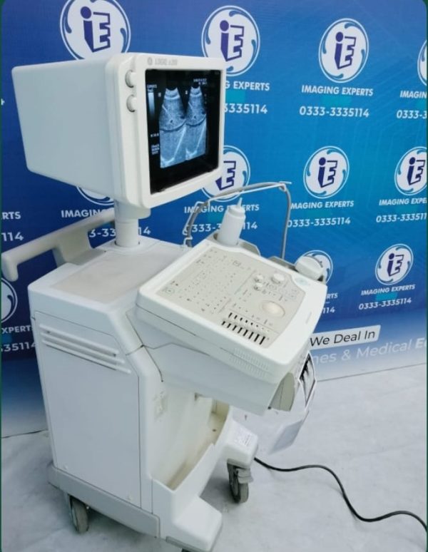GE Logiq Alpha 200 Ultrasound Machine with convex Probe and Printer                    (Call us for price)