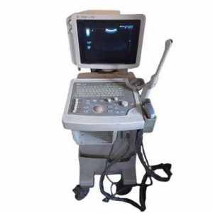 GE Logiq Alpha 200 Ultrasound Machine with convex Probe and Printer                    (Call us for price)